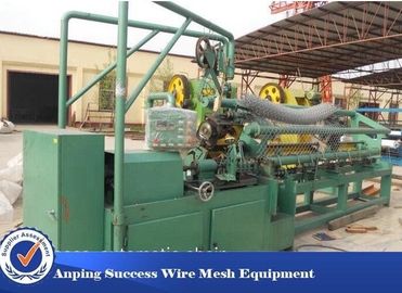 Cina Customized Chain Link Fence Making Machine / Chain Link Peralatan Pagar 9.5KW pemasok