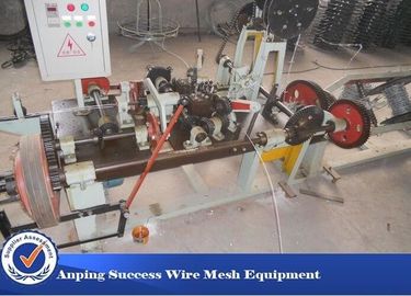 Cina Motor 2.2kw High Speed ​​Barbed Wire Machine Untuk Memproduksi Kawat Berduri Stranded Single pemasok
