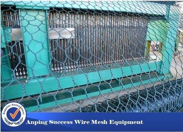 Cina 4300mm Lebar Gabion Mesh Machine Wire Mesh Equipment Easy Operation pemasok