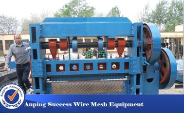 Cina Decorative Expanded Mesh Machine Automatic Working Loading 150 / Min Speed pemasok