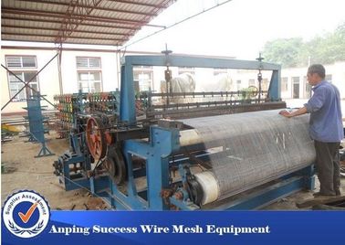 Customized Crimped Wire Mesh Equipment, Wire Mesh Crimping Machine Ukuran Besar