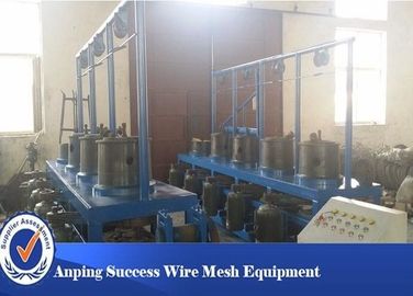 Continuous Water Tank Wire Drawing Machine Untuk Pembuatan Kuku 6050x1685x2100mm