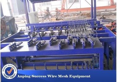 Hot Dipped Galvanized Wire Farm Mesin Anggar Blue Color Easy Operation