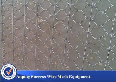 Multi Function Rock Baskets Wire Mesh, Hexagonal Wire Notting Silver Green Color